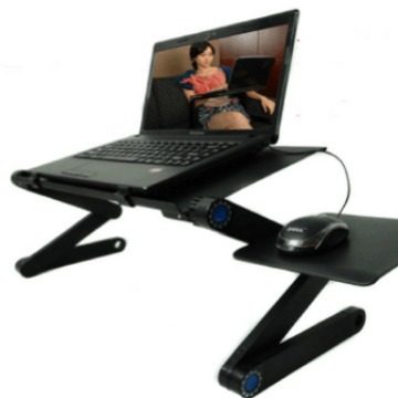 Folding laptop table aluminum alloy computer desk radiator