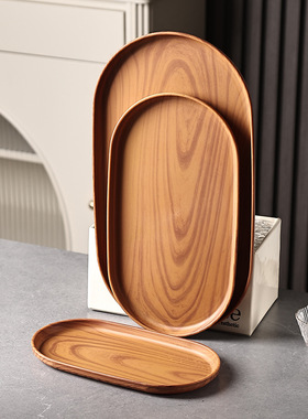 Oval tray home afternoon tea coffee dessert tea set plate