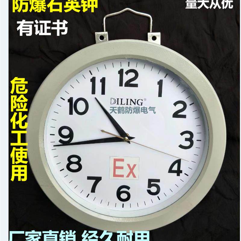 新款中石油入网供应商 防爆石英钟 防爆数字钟 防爆挂钟 危险包邮