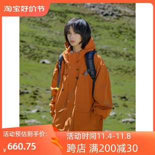 旅行登山露营夹克三合一登山服 日本户外冲锋衣防风防水外套男女款