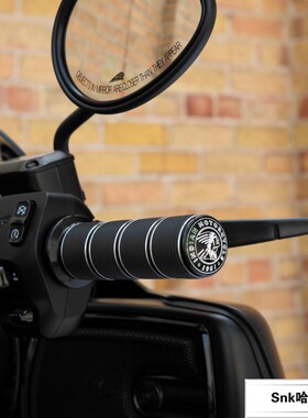 适用于印第安酋长黑马切削暗黑风油门手握首领大师加装镀铬手