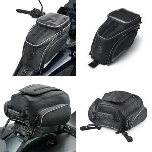 哈雷泛美夜行者后座行李包长途储物袋 泛美ADV油箱触摸感应导航包