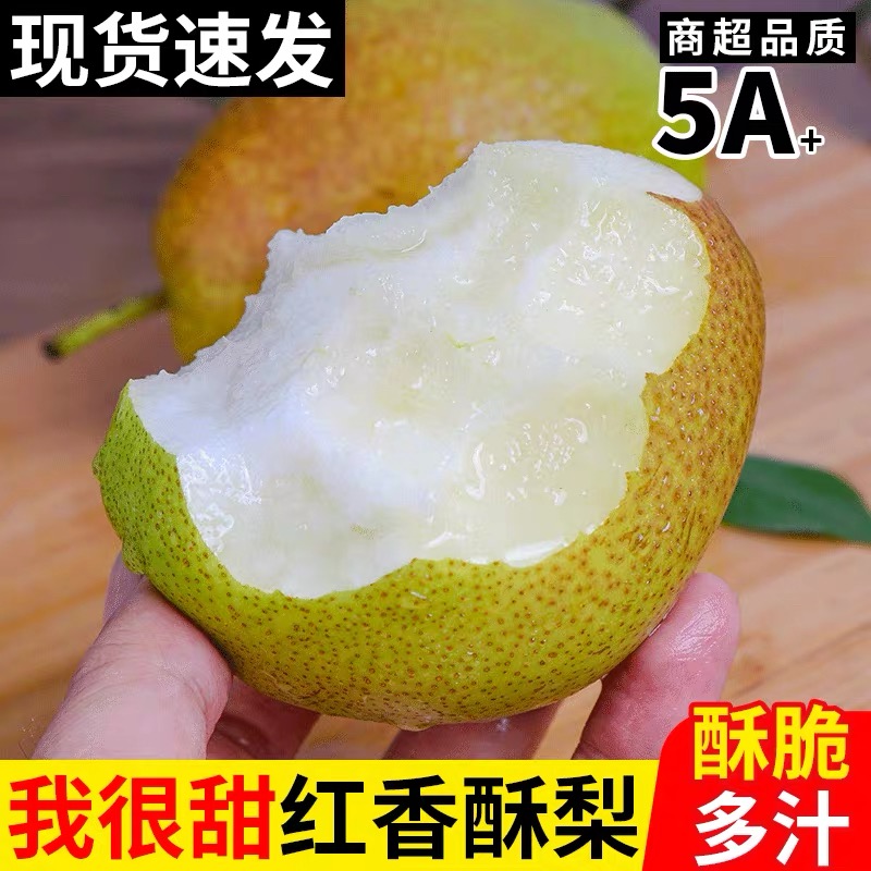 【带箱5斤】红香酥梨新鲜梨子