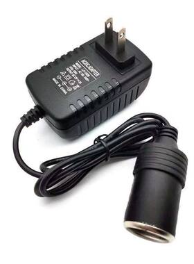 车载风扇转家用220V转12V24V车载记录仪剃须刀风扇小电器转换器