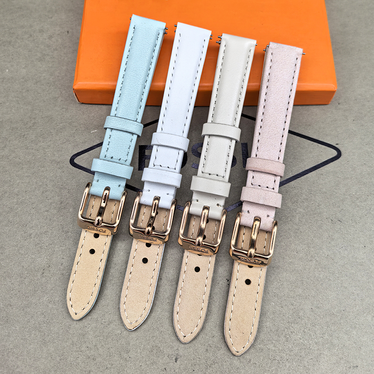 FOSSIL牛皮表带14MM快拆表带