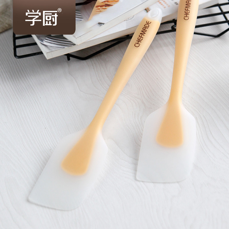 学厨食品级一体式硅胶刮刀蛋糕奶油抹刀面糊搅拌器家用烘焙工具使用感如何?