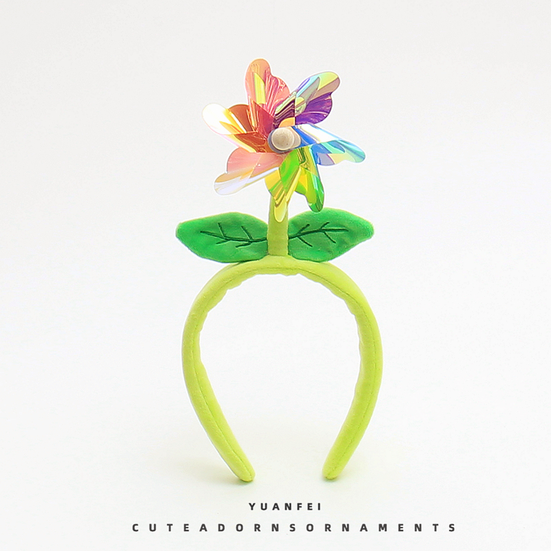 创意风车可爱拍照发卡