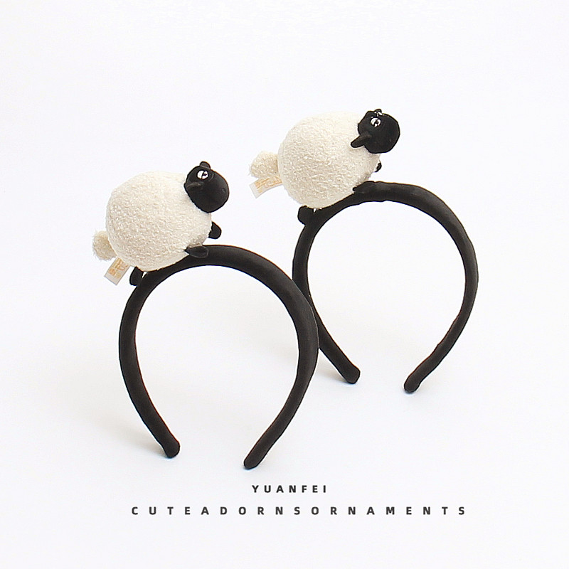 羊了个羊发箍搞怪小羊卡通头饰网红卖萌洗脸拍照发卡可爱创意头箍,饰品/流行首饰/时尚饰品新,发饰,淘宝优惠券,粉丝福利购,淘宝优惠卷