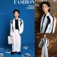 男阔腿裤 儿童摄影服装 套装 撞色西装 两件套高级百搭简约风 时尚