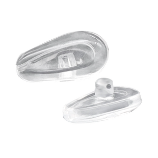 韩国气囊眼镜鼻托防滑超软硅胶设计空气鼻梁拖支架眼睛框配件鼻垫