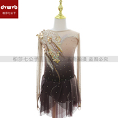 花样滑冰表演服儿童成人女款 DVWVB 设计定制花样滑冰服装 Y203