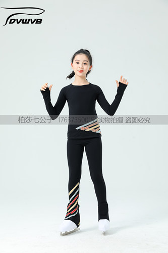 柏莎工坊滑冰服装儿童成人套装
