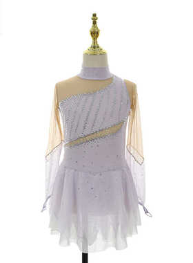 DVWVB设计定制花样滑冰服装花样滑冰表演服考级儿童成人女款Y448