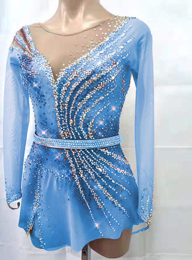 DVWVB 设计定制花样滑冰服装考斯特 表演服 设计图G154