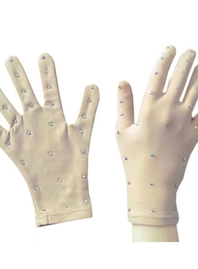 DVWVB 全新花样滑冰训练服保暖加厚表演手套加绒G187