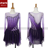 DVWVB设计定制花样滑冰服装 Y799 花样滑冰表演服考级儿童成人女款