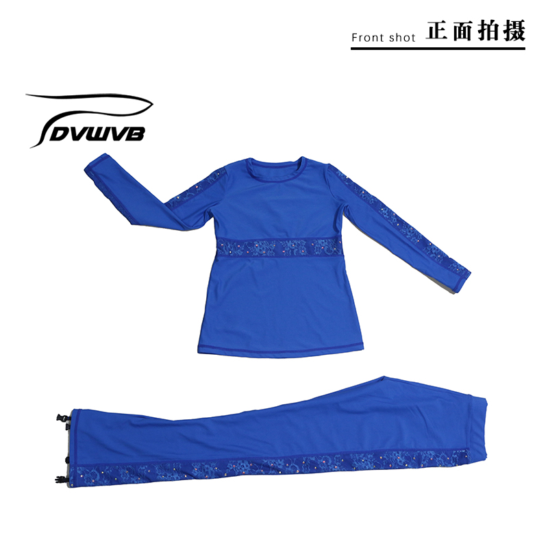 DVWVB 定制花样滑冰服装训练服 儿童成人男女款套装G112