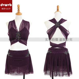 DVWVB设计定制花样滑冰服装 Y838 花样滑冰表演服考级儿童成人女款