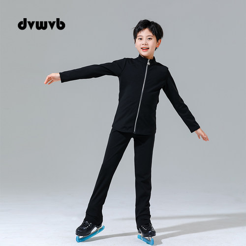 滑冰保暖舒适训练服男儿童套装