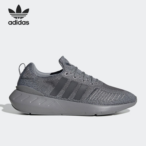 Adidas/阿迪达斯正品 Swift Run 22男女低帮透气跑步鞋GZ3502