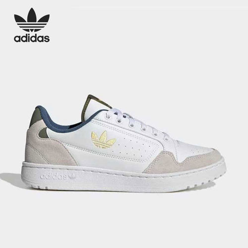 Adidas/阿迪达斯正品三叶草NY 90 W女子运动低帮板鞋GX4465