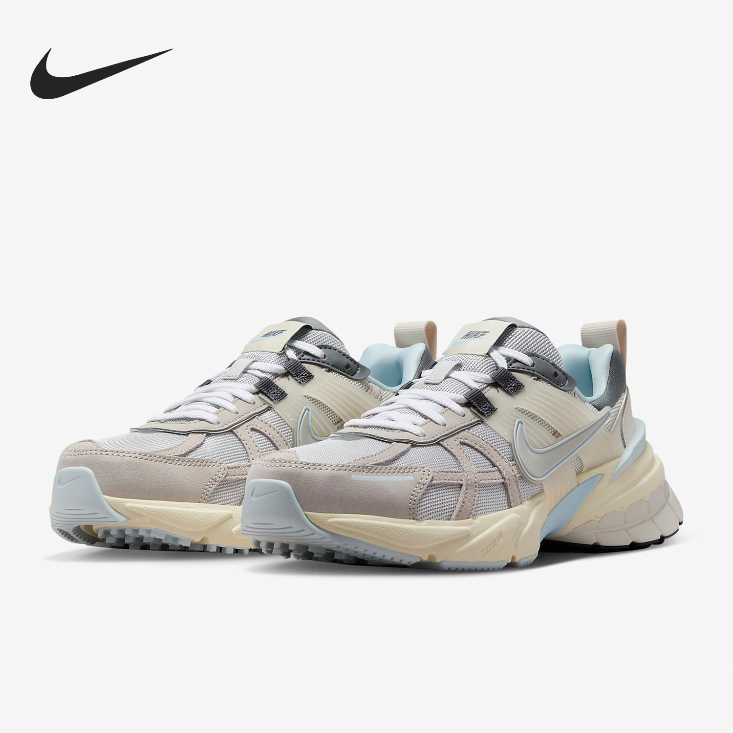 Nike/耐克正品 V2K Run 女士复古休闲耐磨运动鞋FZ3596-072