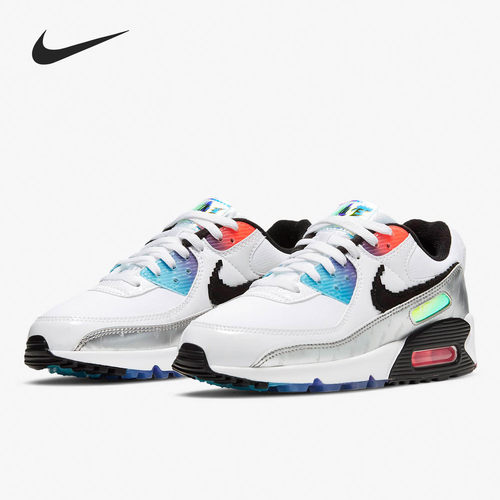 Nike/耐克正品 Air Max 90 女子气垫低帮休闲运动鞋 DC0835