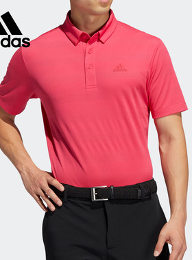 Adidas/阿迪达斯正品男子高尔夫吸汗运动短袖POLO衫 FS6887