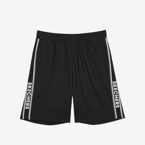 Skechers/斯凯奇正品当季宽松舒适男子针织休闲运动透气短裤