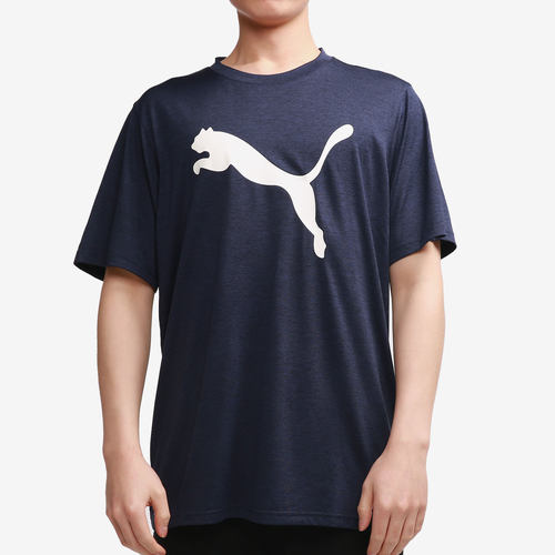 Puma/彪马正品新款LOGO男子圆领透气休闲运动T恤520139-06