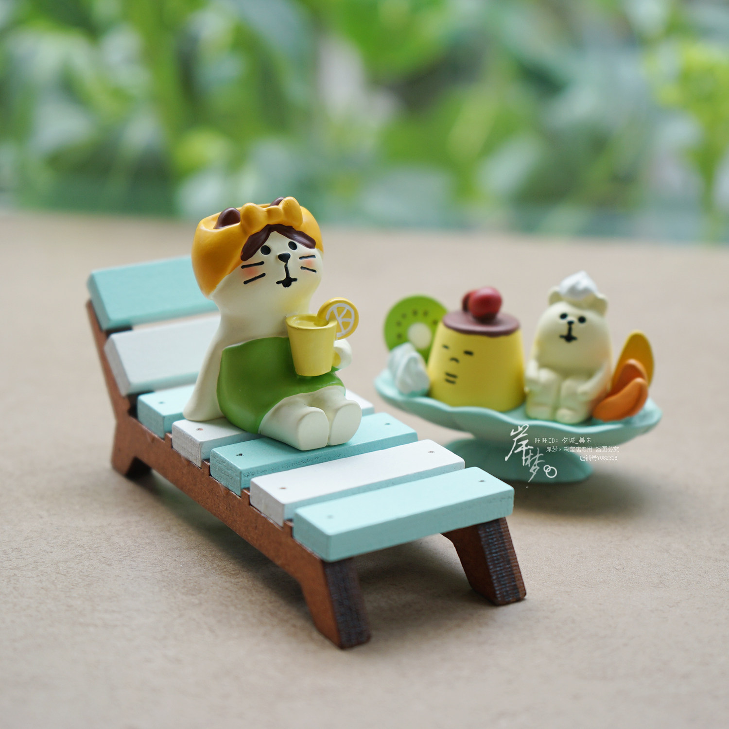 是夏天啦！创意场景潮玩搭配道具图片