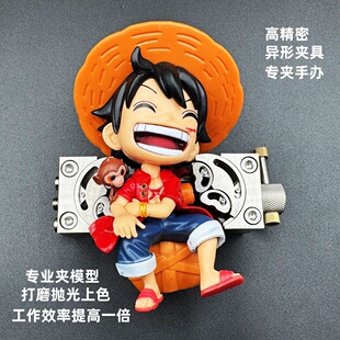 分形虎钳模型涂装改造打磨夹具收紧模型工具手办异形固定器不锈钢