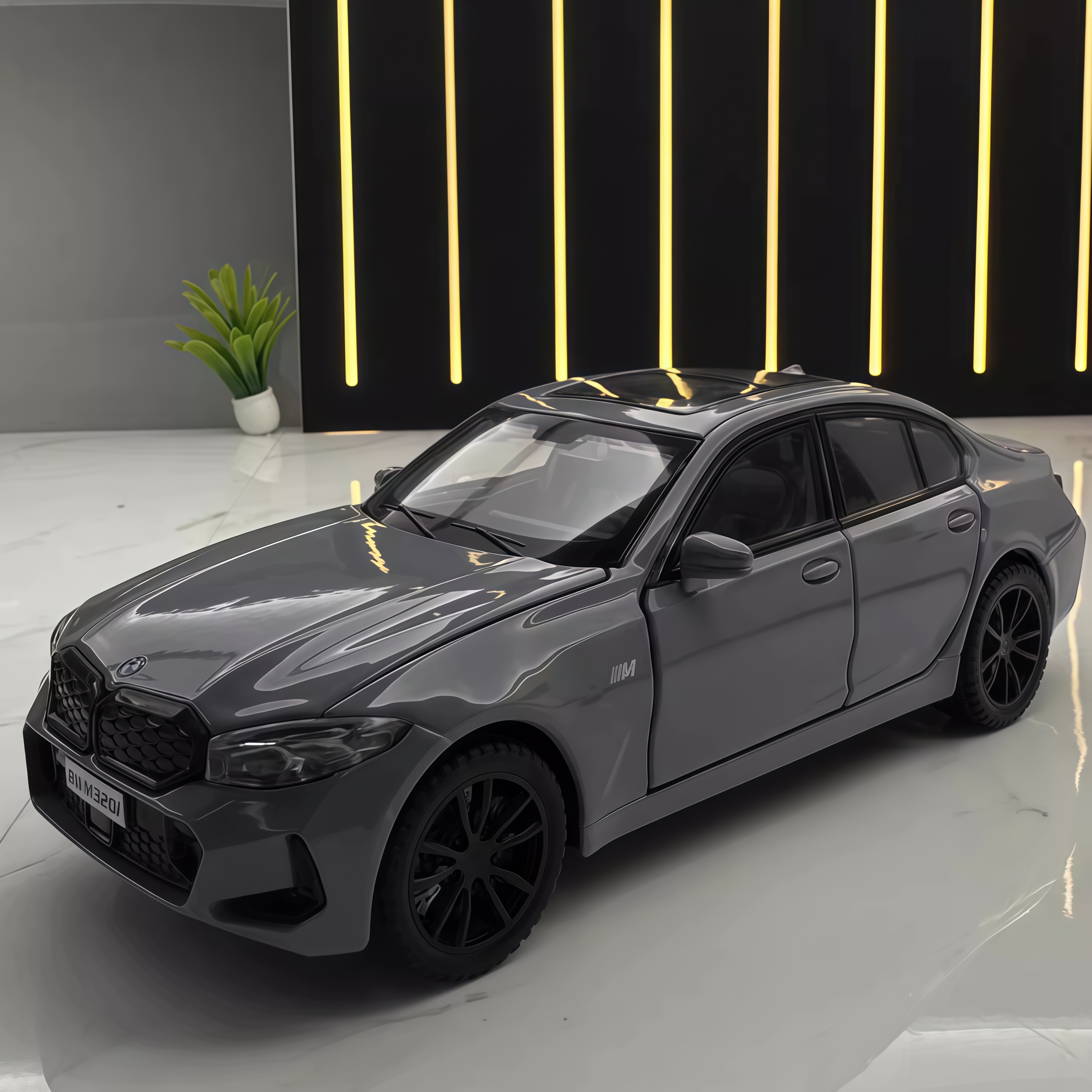 132宝马3系模型合金汽车模型