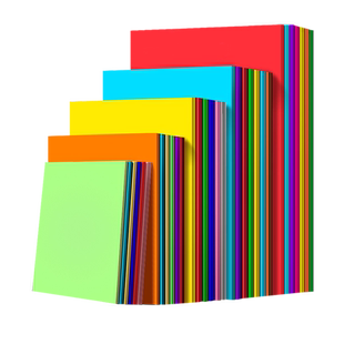 得力32色折纸卡纸彩纸手工儿童专用纸套装a4正方形硬卡纸8k小学生幼儿园剪纸diy彩色手工纸软厚千纸鹤折纸书