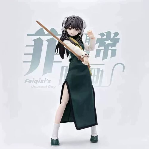 正版菲日常MJD可动盲盒手办摆件