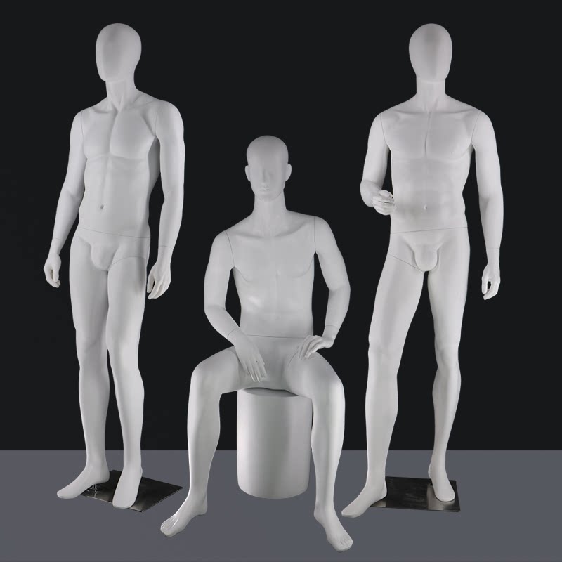 玻璃钢模特模具展示架假人体型