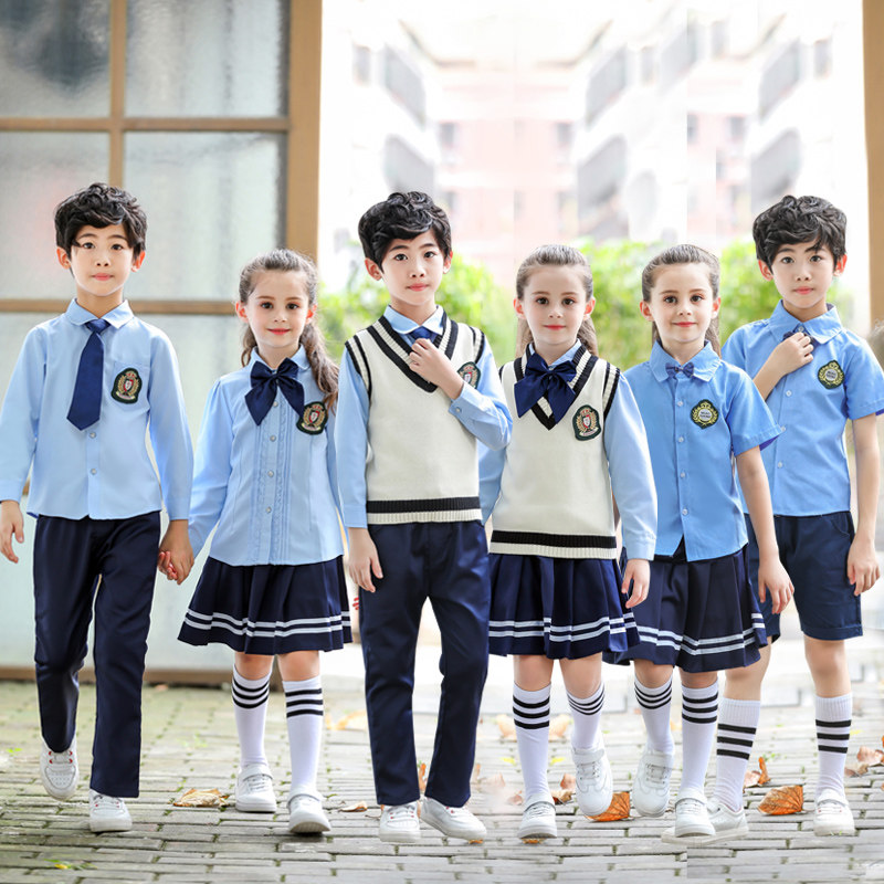 儿童合唱团小学生校服套装