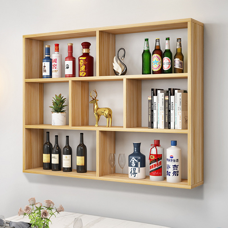 家用墙上置物架收纳架卧室墙壁装饰木质壁挂书架隔板墙面收纳柜子,收纳整理,整理架/置物架/收纳架,淘宝优惠券,粉丝福利购,淘宝优惠卷