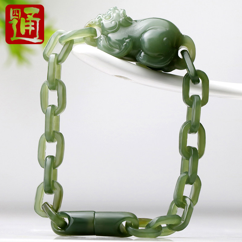 甄选品质男女款一体雕刻招财貔貅