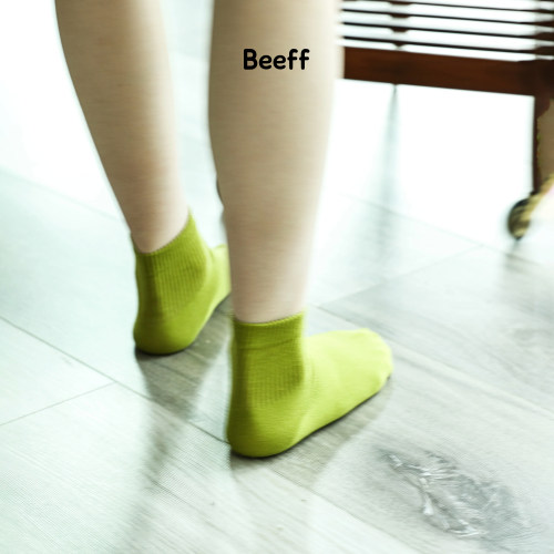 Beeff绿色系列夏季薄款短袜