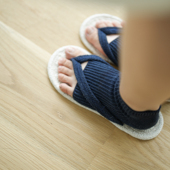 凉鞋 护脚防磨 袜 Beeff亚麻棉 袜套 半掌袜 粗线针织 空调房保暖