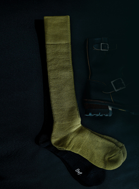 BeeffSocks第二代靴袜 重磅毛巾底保暖加厚长筒袜 阿美咔叽复古袜