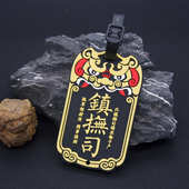 中国风卡套故宫令牌软硅胶行李牌宫廷腰牌公交卡包登机牌门禁卡夹