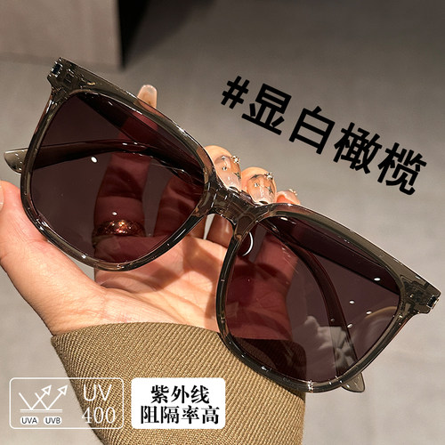 墨镜方框光野超轻高级女