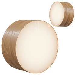 现代简约木纹卧室书房壁灯