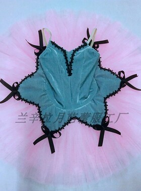 灰色芭蕾TUTU简易纱裙成人儿童比赛演出服GDC大赛表演服灰姑娘