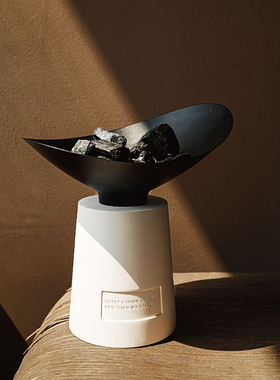 idemak原创无火摆件晶石精油香薰器卧室男生宿舍室内家用持久留香