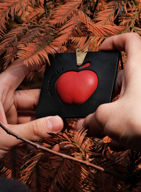 【新年礼物】idemak原创苹果真皮包包挂件挂链车载香薰挂饰留香