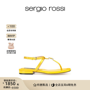 Rossi SR女鞋 Sergio Mini Prince系列夹趾平底凉鞋