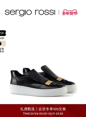 【经典款】Sergio Rossi/SR女鞋SR1 ADDICT系列时尚通勤休闲鞋女